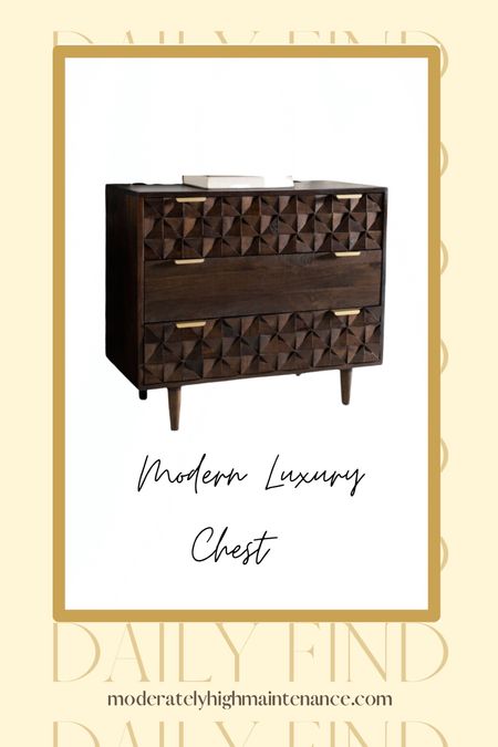 Elevate your space with this modern luxury chest from Target—a chic and practical addition to any area in your home! 

#luxuryliving #moderndesign #ltkhome #chest #luxurychest #modernchest #livingroomdecor #brownchest #targethomedecor #targetchest 

#LTKhome #LTKFind