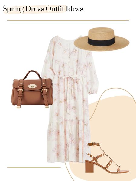 Spring dress outfit ideas 