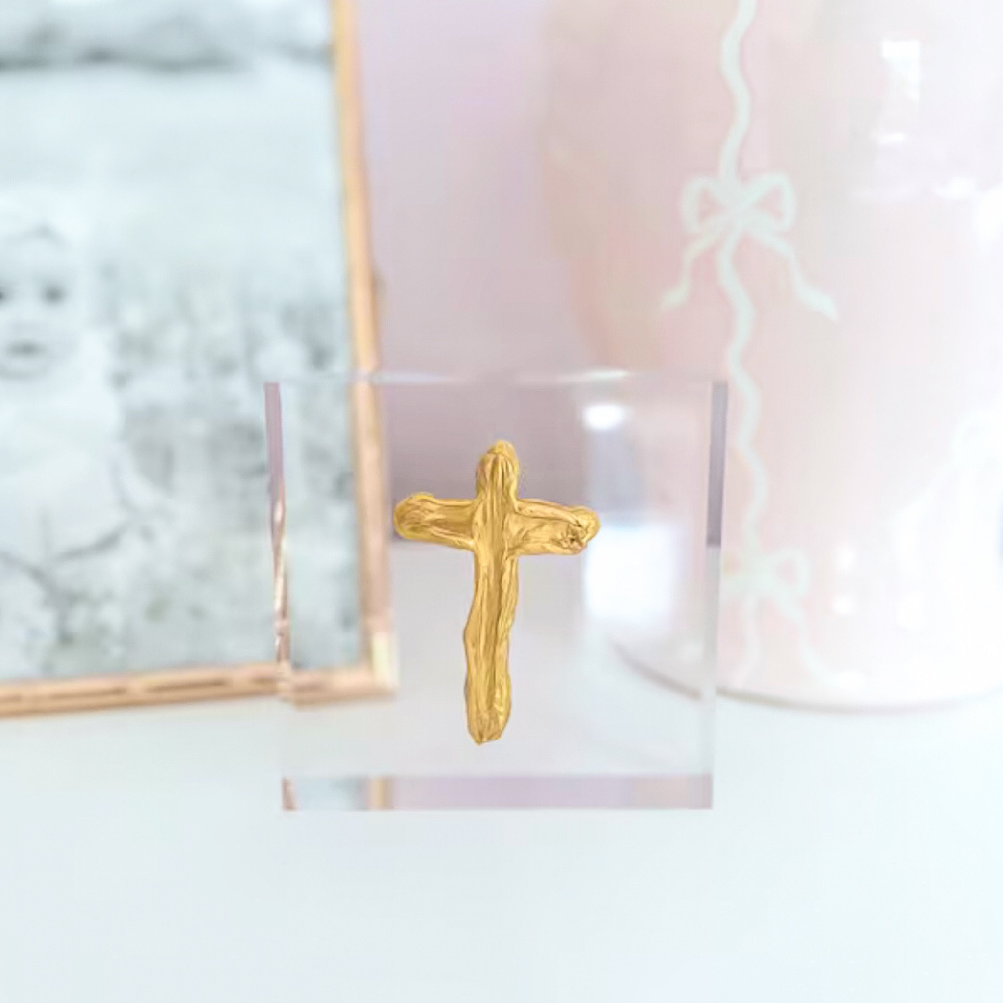 This custom cross block makes for the sweetest nursery detail or gift! such a precious reminder of our maker and his love for us.

#LTKHome #LTKBaby #LTKFamily