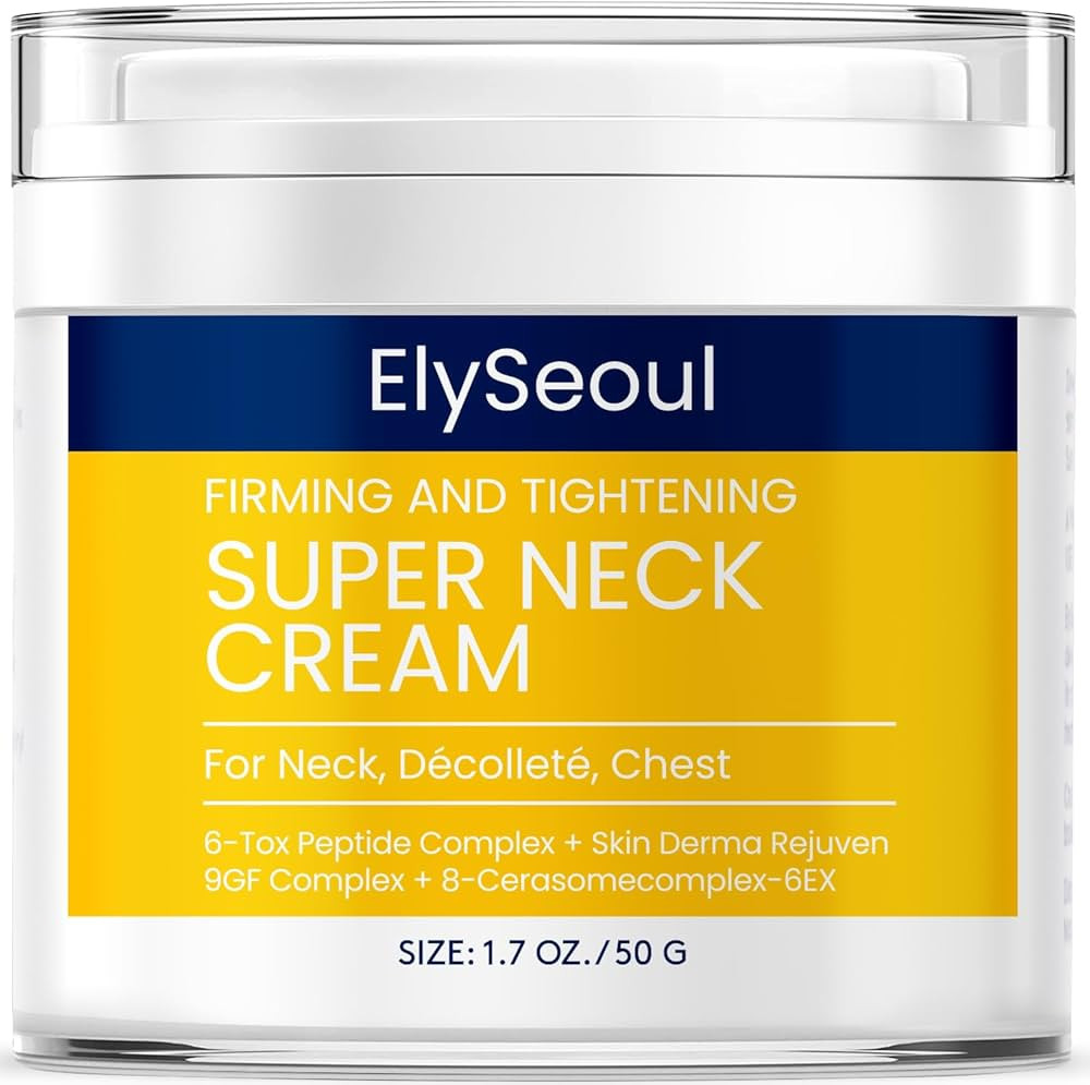 Korean Neck Cream for Firming & Tightening: Neck & Chest Anti-Aging Treatment for Crepey Sagging ... | Amazon (US)