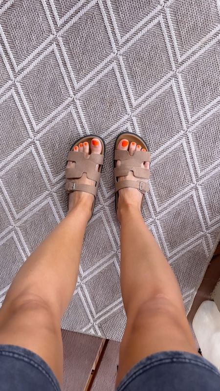 Love these sandals! #summersandals #walmartfinds 

#LTKVideo #LTKFindsUnder50 #LTKShoeCrush