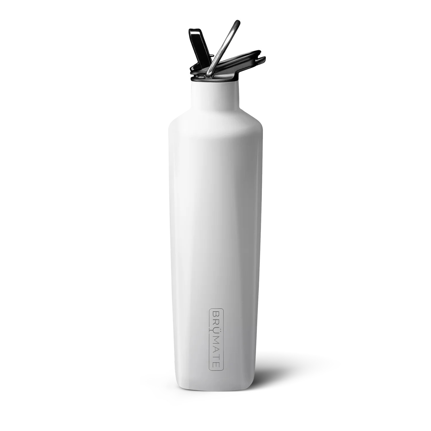 BrüMate 25oz ReHydration Bottle | Ice White | BruMate