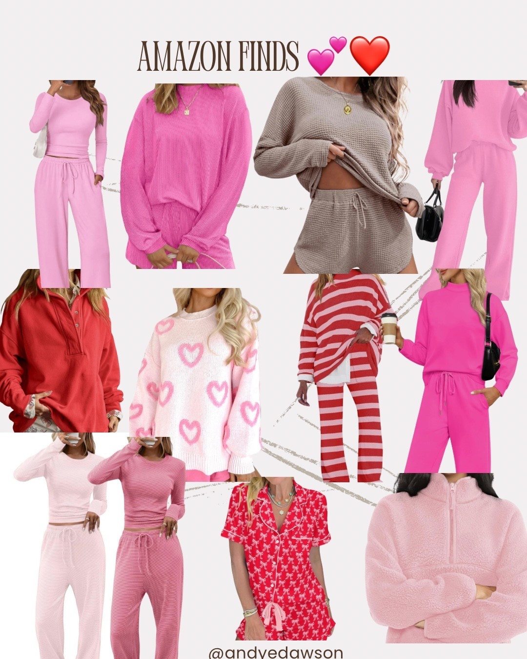Pretty in pink, bold in red 💕❤️ 
Cutest Amazon finds! 


#LTKPetite #LTKootd #LTKValentine