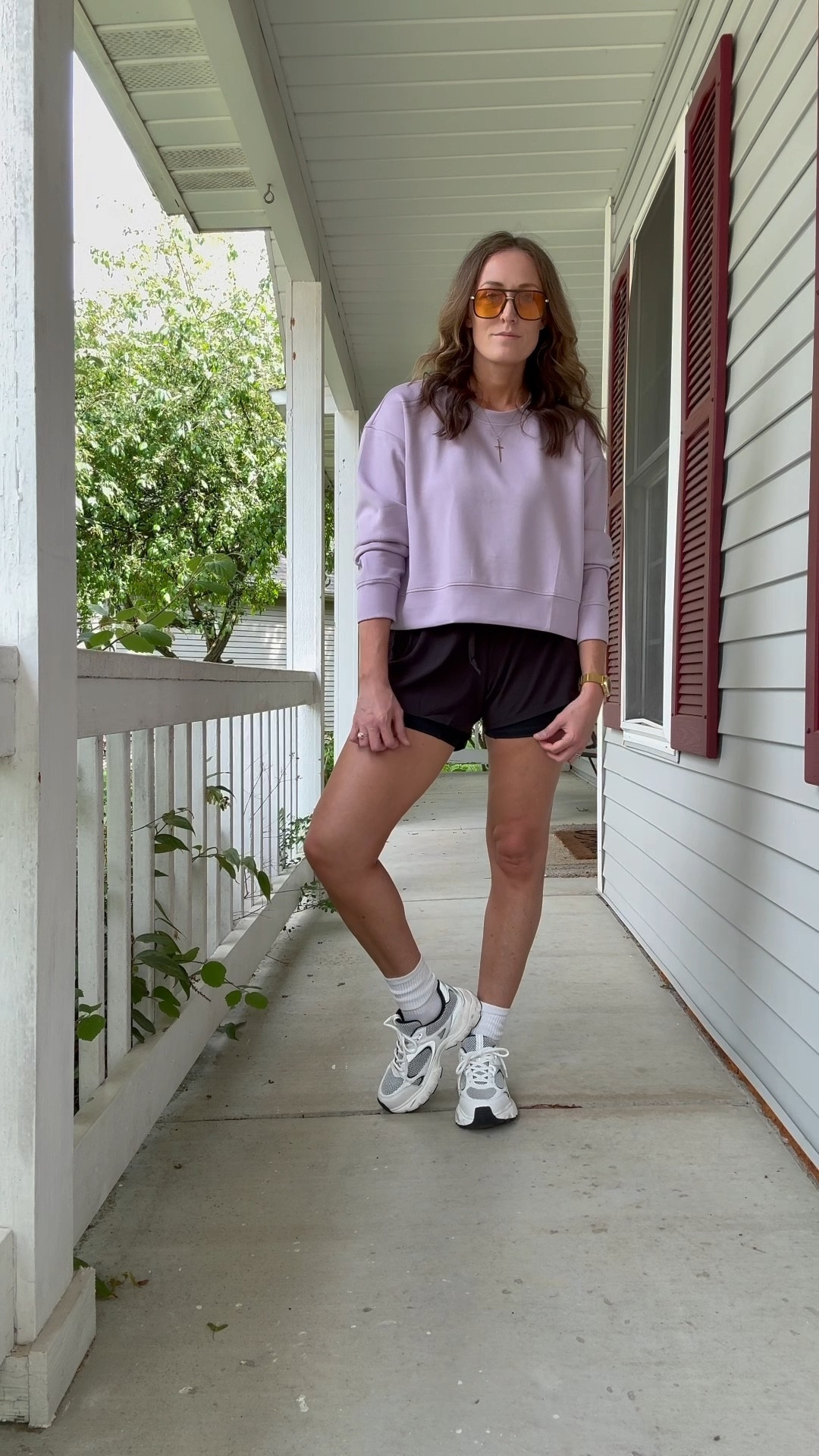 Sweatshirt is a large. Shorts are a medium.

Everyday outfits. Easy outfits. Easy outfit ideas. Neutral basics. Spring outfits. Spring outfit idea. Casual outfits. Basic mom outfit. Casual outfit idea. Casual outfit. Everyday outfit. Mom outfit. Street style. Graphic tee. Trucker hat. Wide leg jeans.

#LTKSeasonal #LTKOver40 #LTKFindsUnder100
