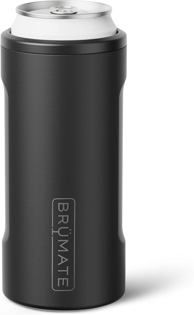 BrüMate Hopsulator Slim Can Cooler Insulated for 12oz Slim Cans | Skinny Can Insulated Stainless... | Amazon (US)