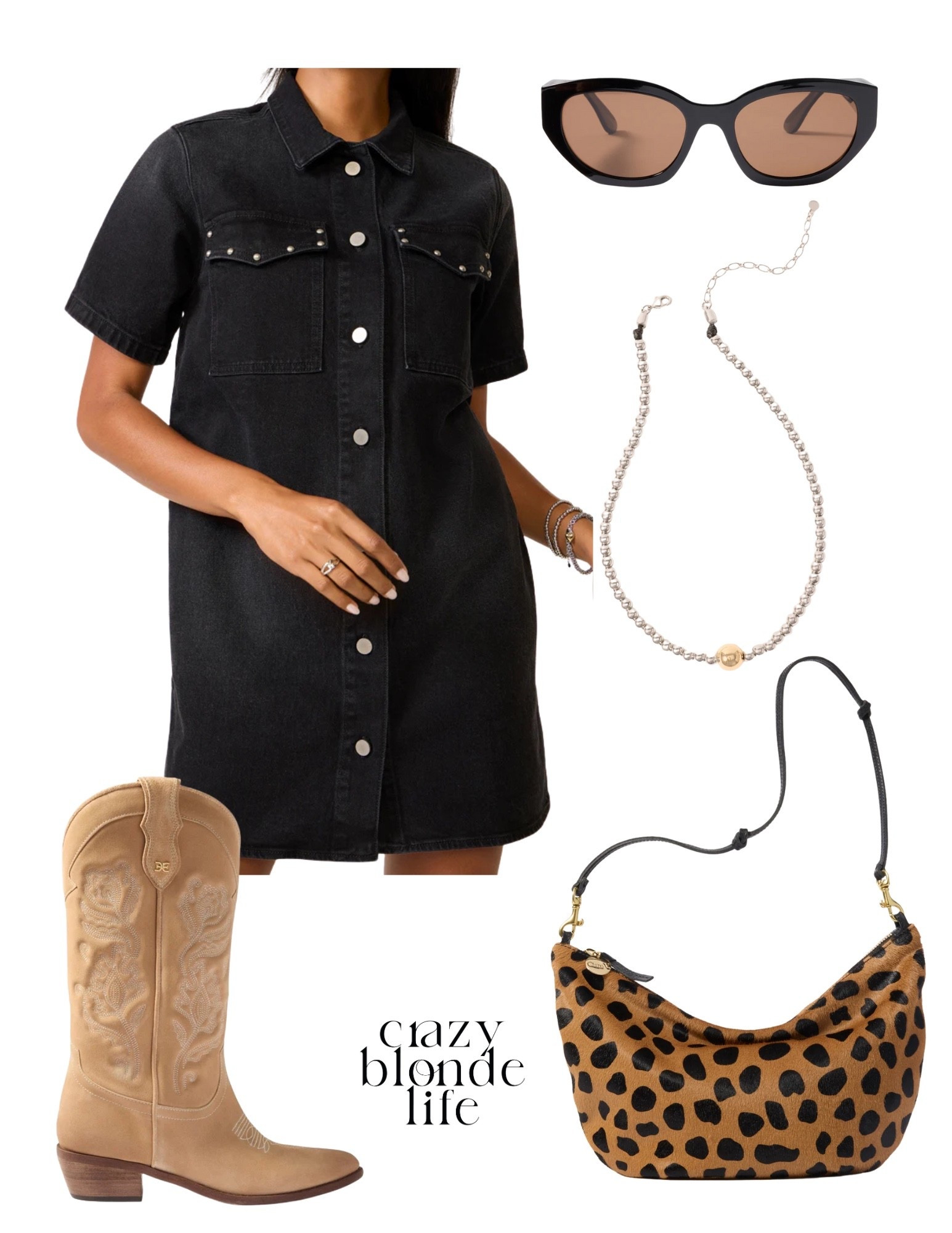 Jump on the western trend with great pieces from Evereve!  The dress has a western flare and is perfectly paired with tan cowboy boots!


#LTKStyleTip #LTKSeasonal #LTKShoeCrush