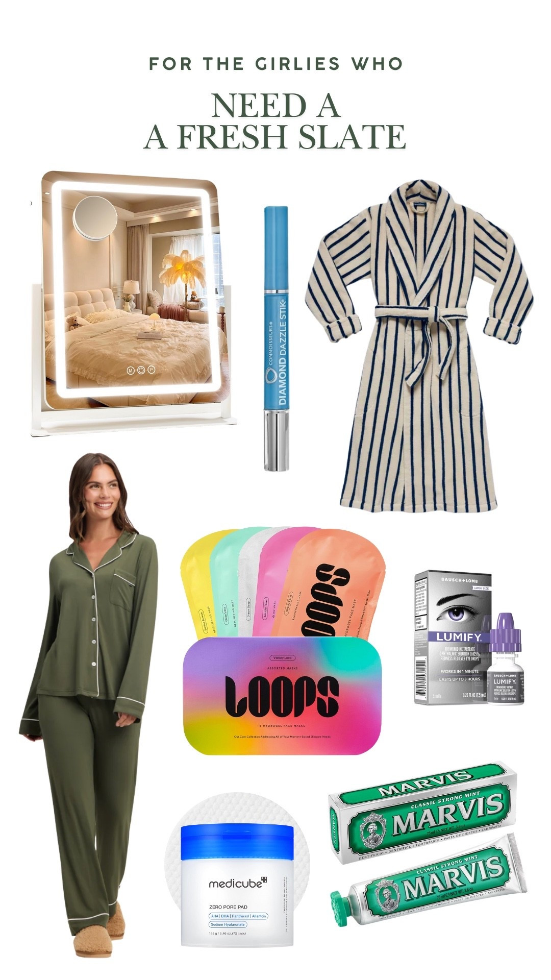 Gift Guide - For the girlies who need a fresh slate

#giftguide #gifts2025 #christmas2025

#LTKselfcare #LTKGiftGuide #LTKHoliday