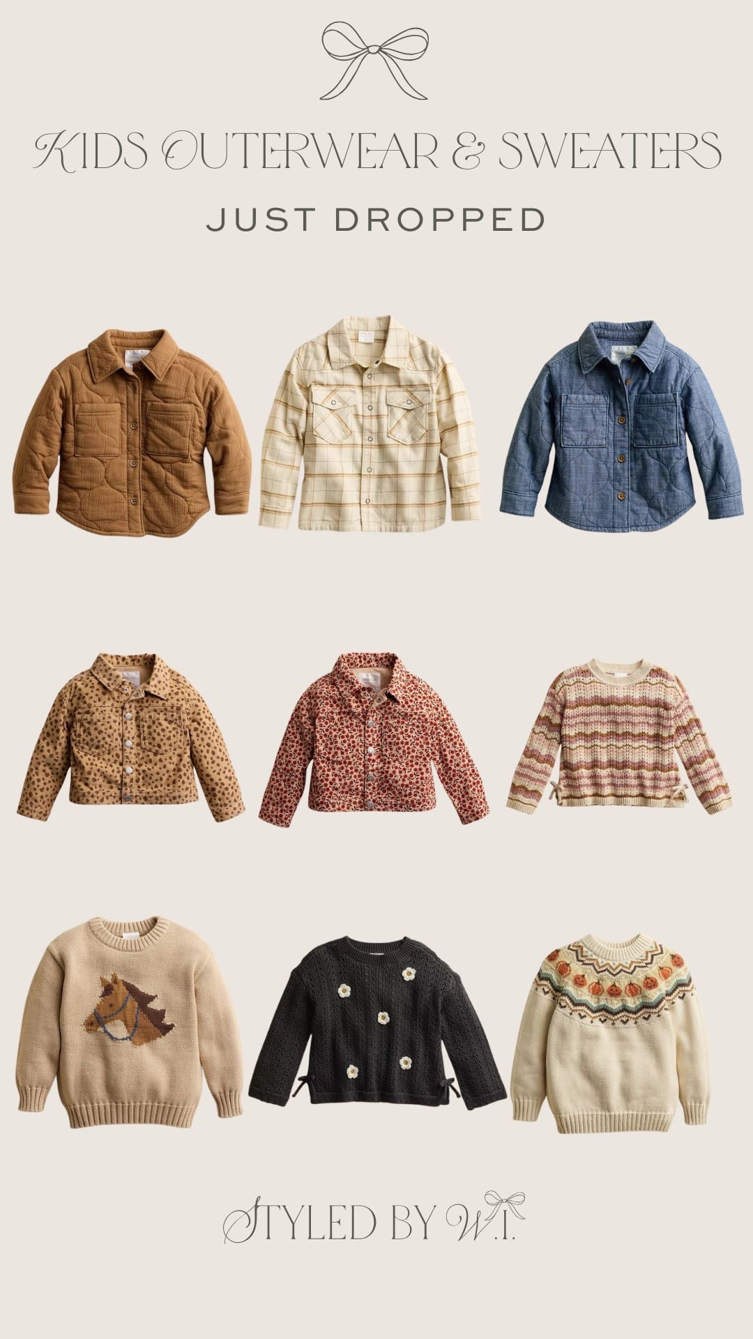 A little something extra! Little Co. outerwear and sweaters for a fall family photograph.

#LTKSeasonal #LTKFamily #LTKKids