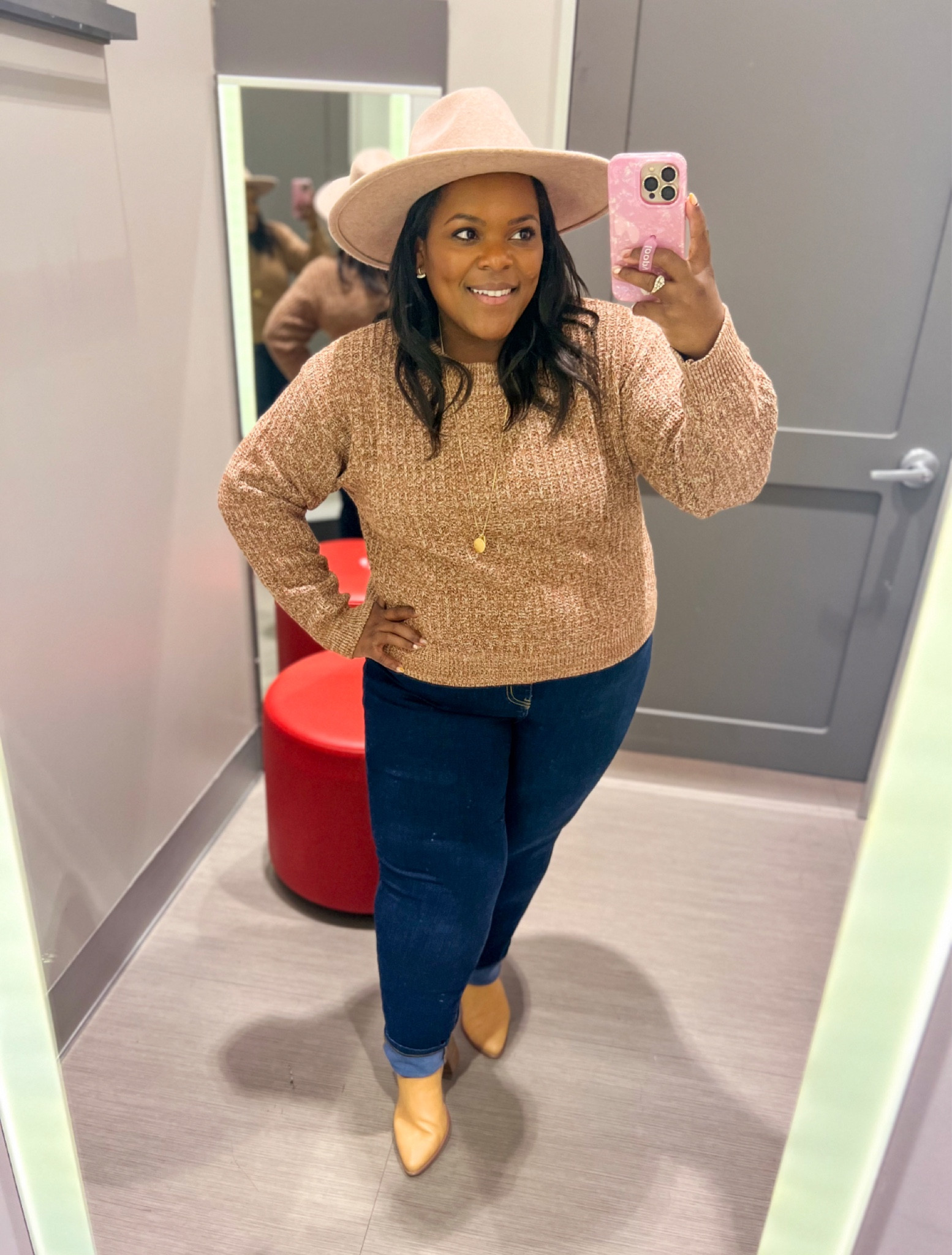 I love this Crewneck sweater which is currently 20% off right now at Target. I’m wearing the XL. 

#LTKmidsize #LTKfindsunder50 #LTKsalealert