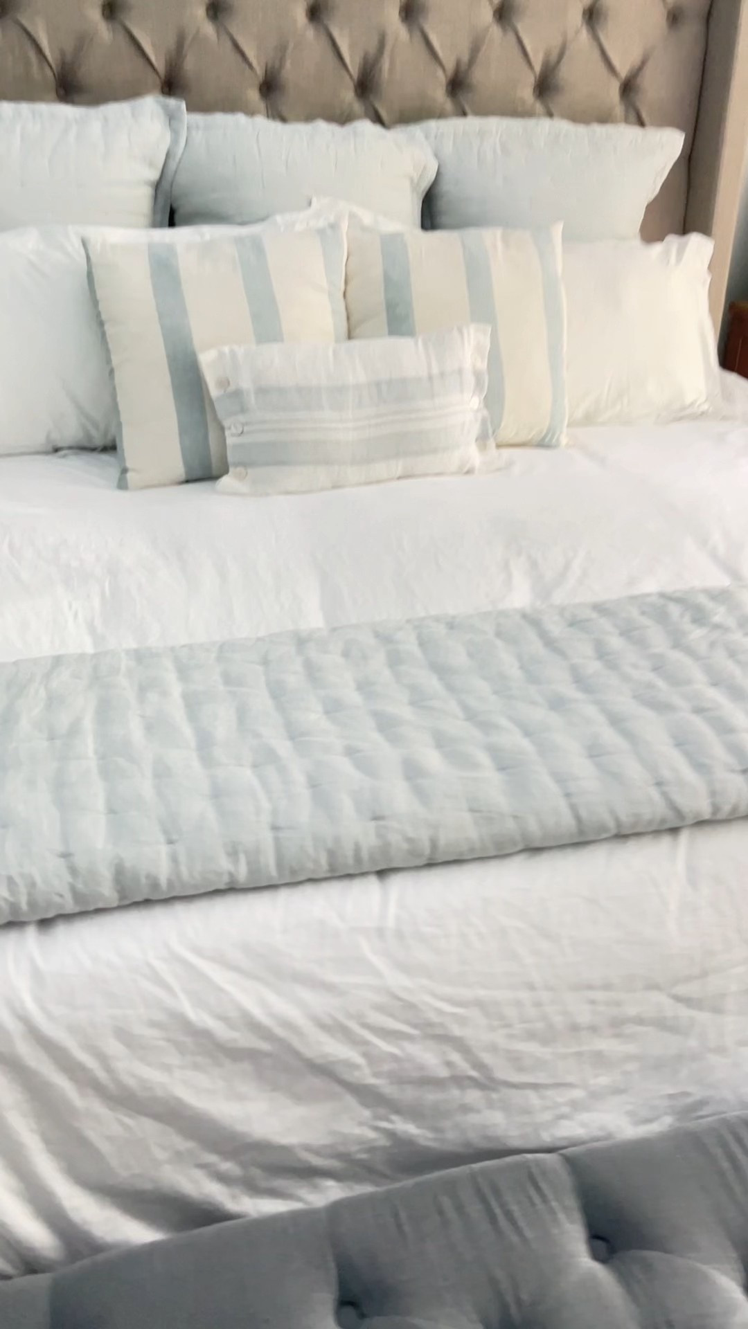 I’ll never regret splurging on this designer bedding! So luxe and such a great quality! My color quilt is sky! 

#LTKHome #LTKSaleAlert #LTKSeasonal