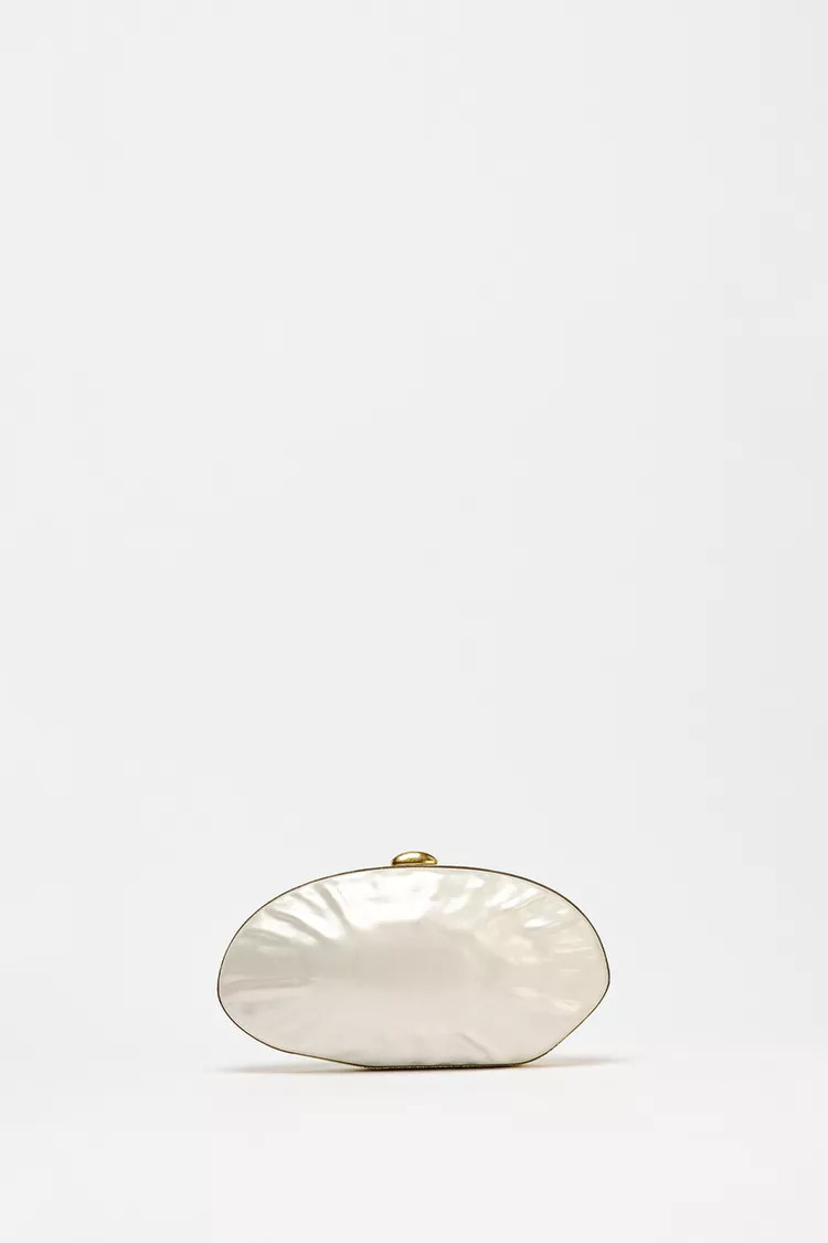 PEARL EFFECT BOX BAG | Zara US