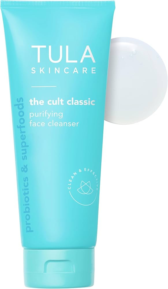 TULA Skin Care Cult Classic Purifying Face Cleanser - Gentle and Effective Face Wash, Makeup Remo... | Amazon (US)