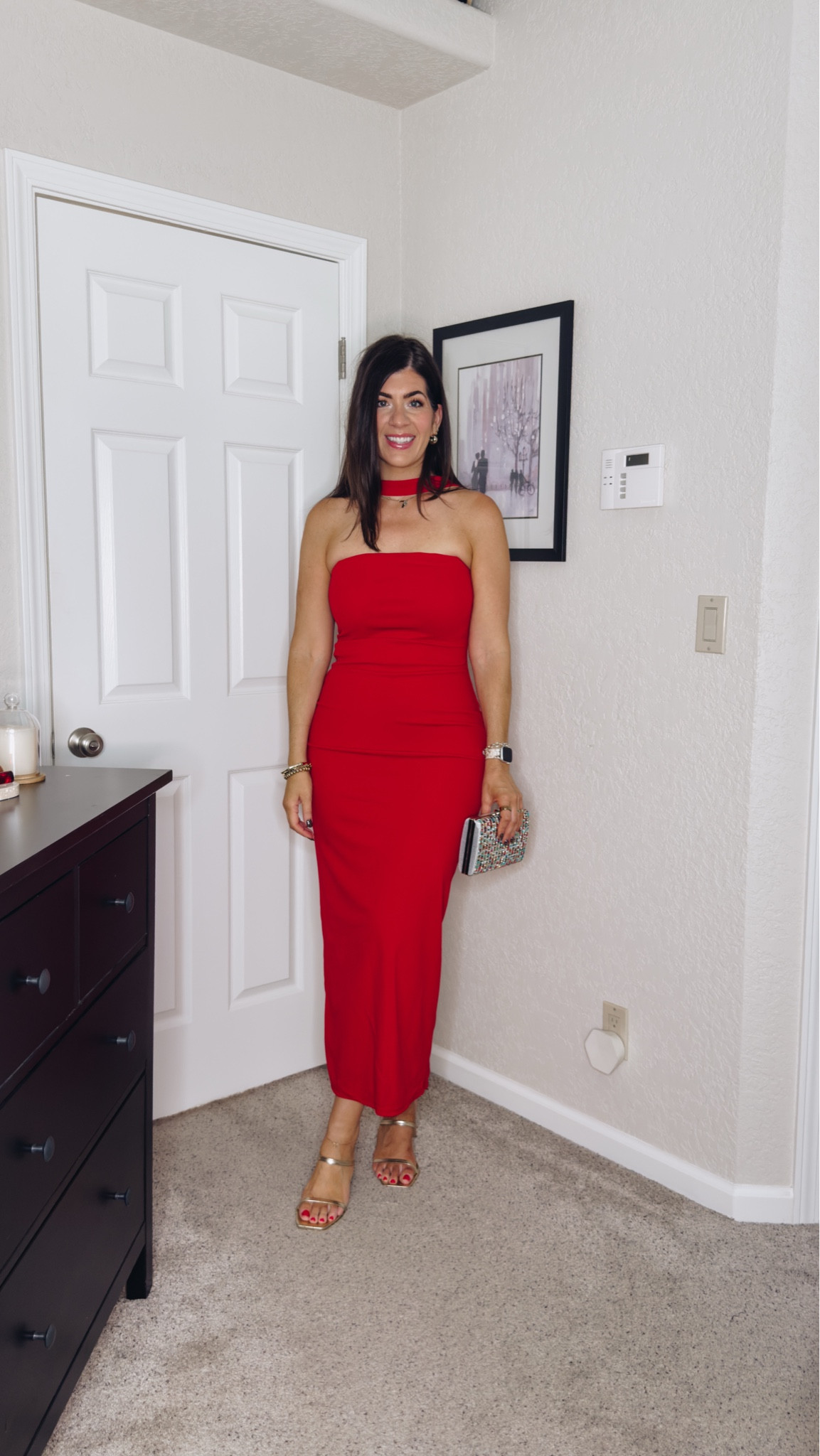 Affordable cocktail dresses
Wearing a large in the strapless sheath 

#LTKFindsUnder50 #LTKWedding #LTKMidsize