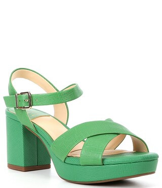 Alex Marie Anette Cross Band Platform Sandals | Dillard's | Dillard's