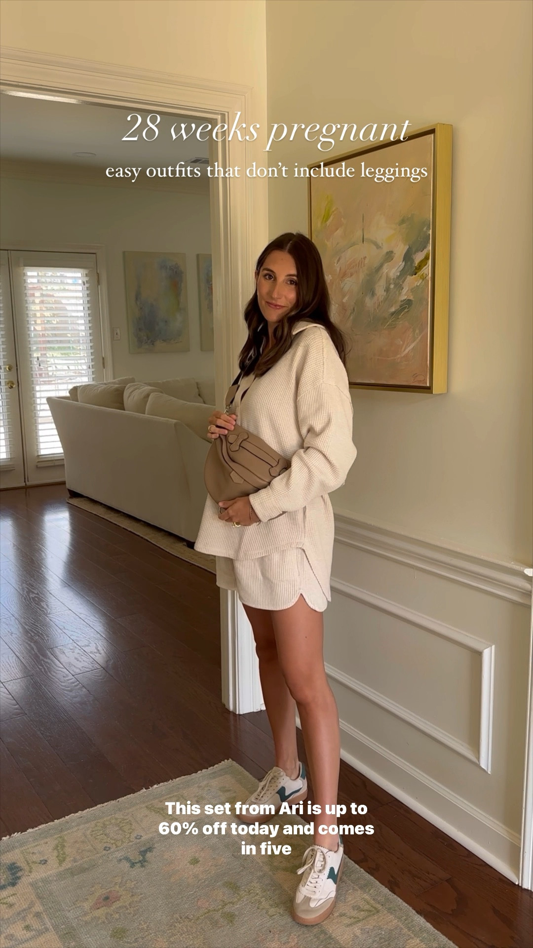 episode 5: easy comfortable outfits that don’t include leggings! 

I’m 28 weeks pregnant and finding something to wear is becoming harder and harder 😅 I’ve been trying to avoid buying maternity clothes and have been on the hunt for bump friendly outfits that will work pregnant and postpartum! 

This set is comfortable, bump friendly, and nursing friendly! I love it with sneakers, sandals, and of course slippers 😉 I’m wearing a small in the top & bottom. Both are on sale today and come in a few colors 🤍

#LTKbump #LTKsalealert #LTKfindsunder50