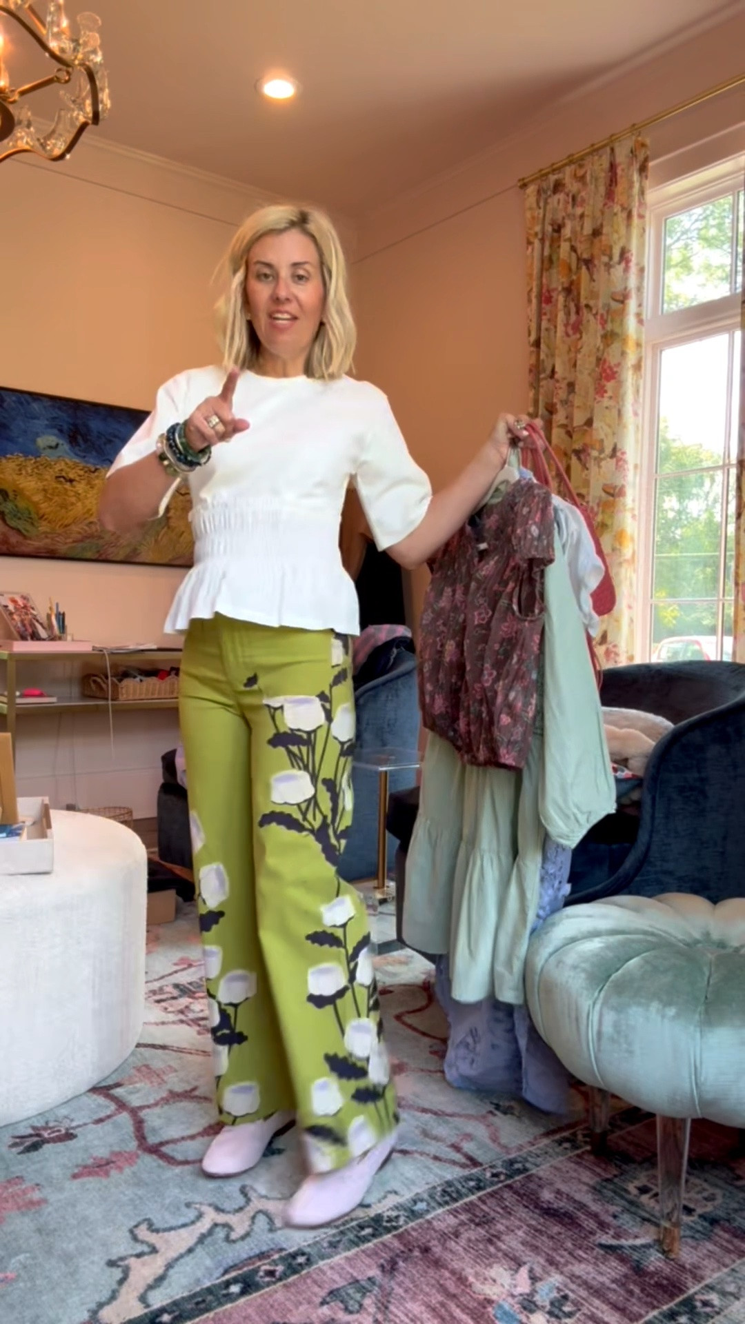 Anthro Labor Day Sale! Literally pieces for my brand new order are on sale! I’m in 26P pants.

#LTKSeasonal #LTKOver40 #LTKSaleAlert