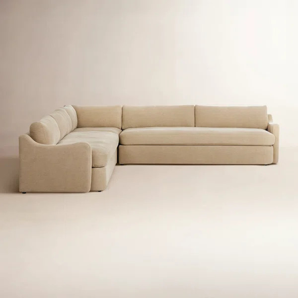 Amber Lewis X Four Hands 3 - Piece Upholstered L-Sectional | Birch Lane