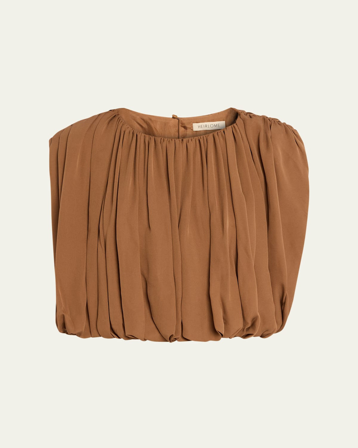 Penelope Gathered Bubble Top | Bergdorf Goodman