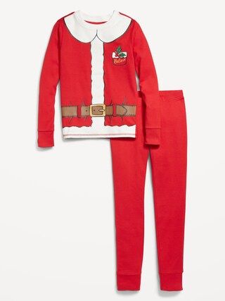 Gender-Neutral Snug-Fit Holiday Graphic Pajama Set for Kids | Old Navy (US)