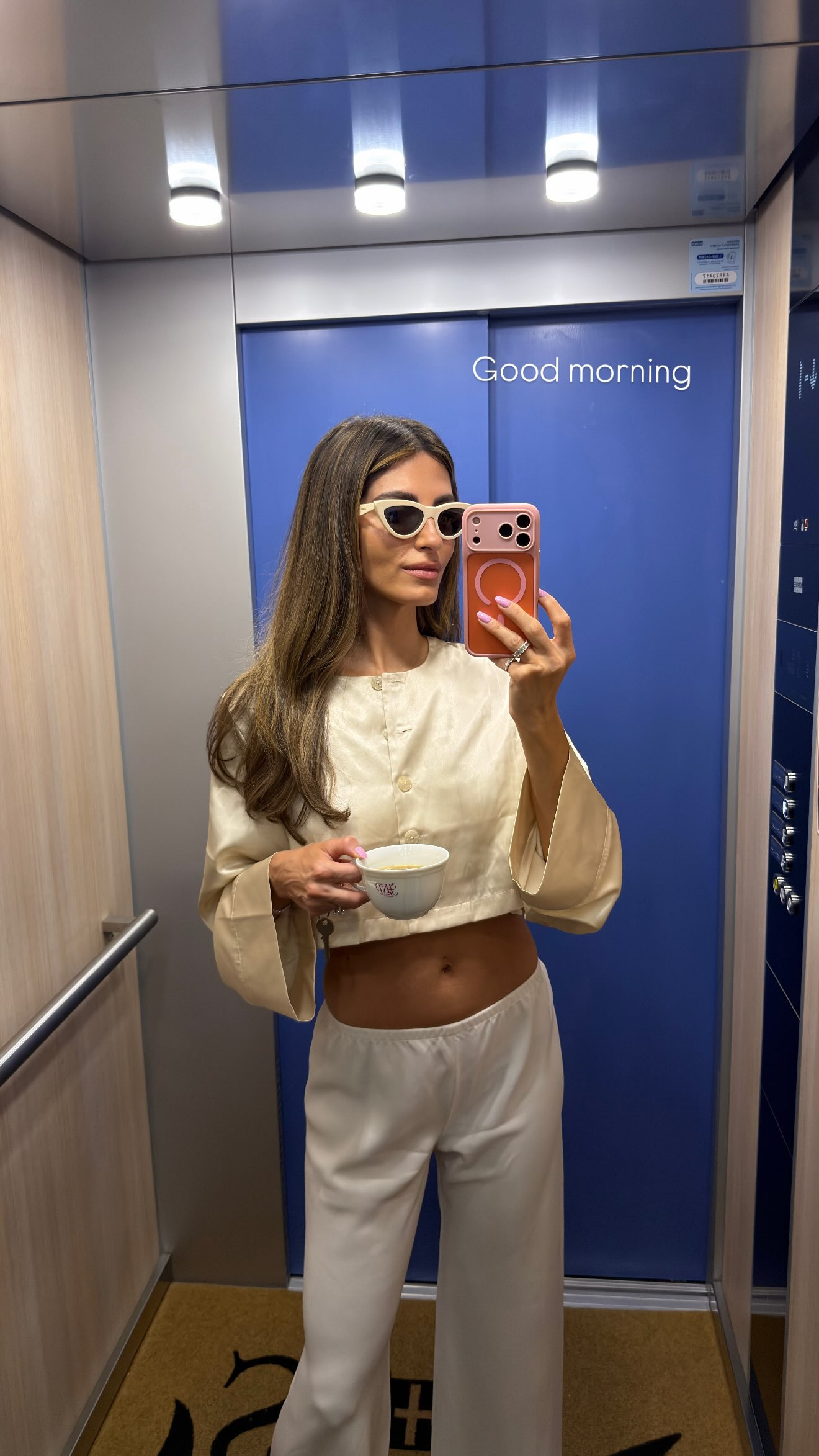 good morning!! my top is laugerie 

 #LTKootd