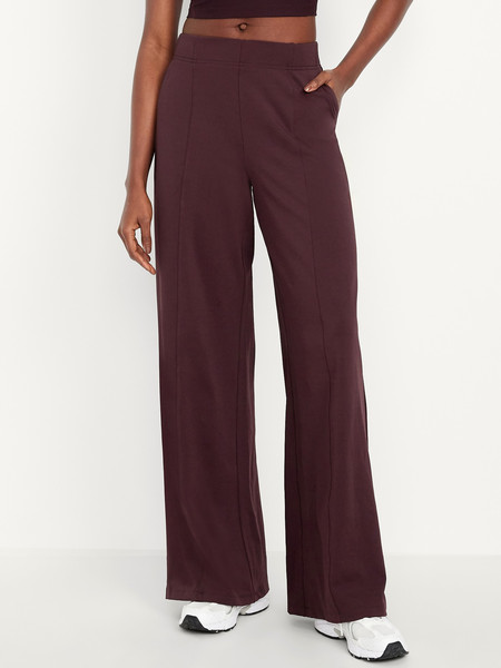 High-Waisted PowerSoft Trouser Pants | Old Navy (US)