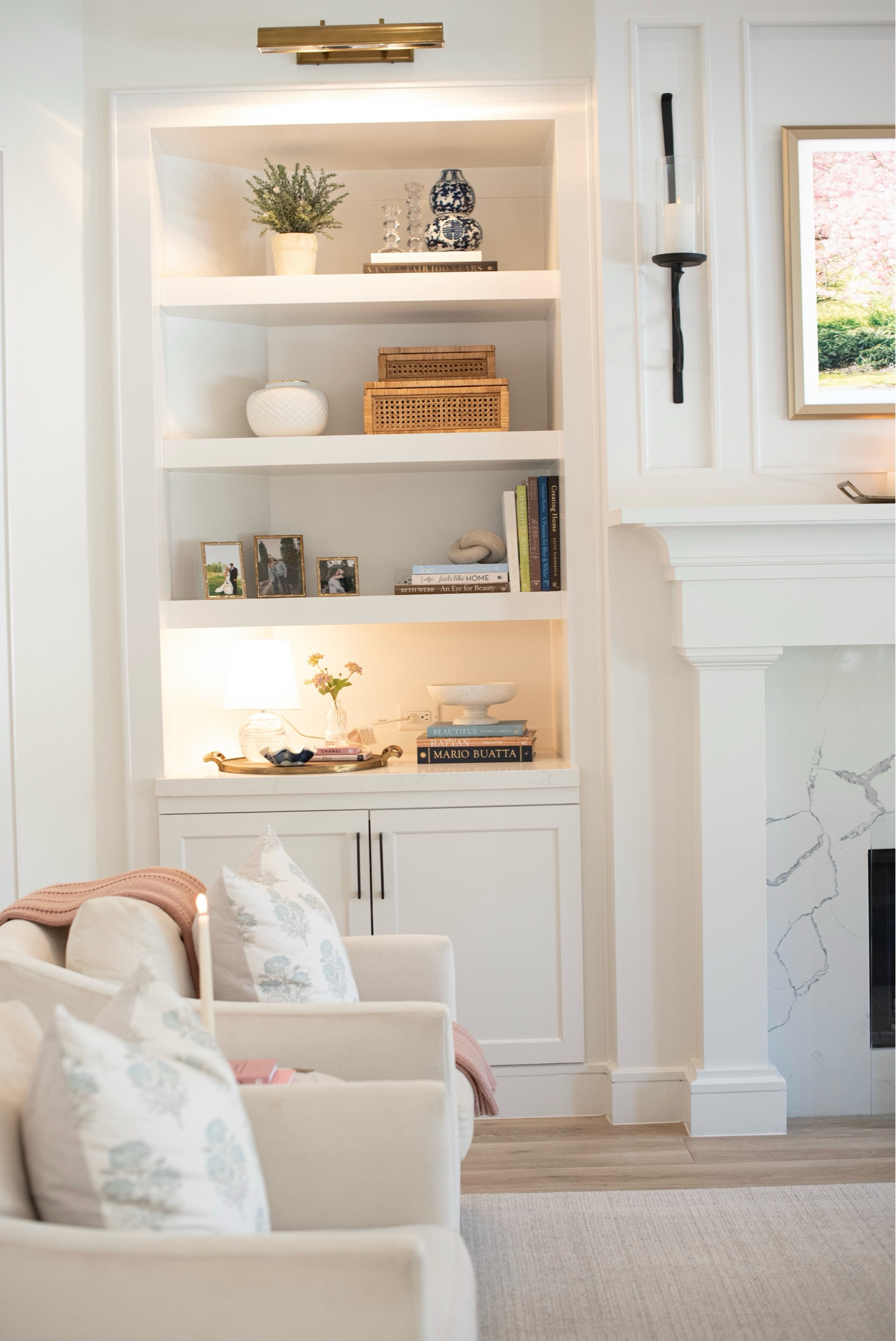 Shelf styling in family roomm

#LTKstyletip #LTKhome #LTKfamily