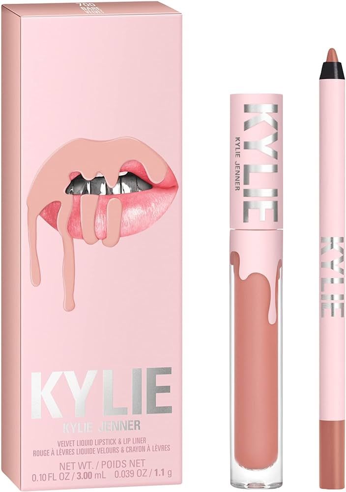 Kylie Jenner Cosmetics Lip Kit -(Bare) Liquid Lipstick And Lip Liner Matte | Amazon (US)