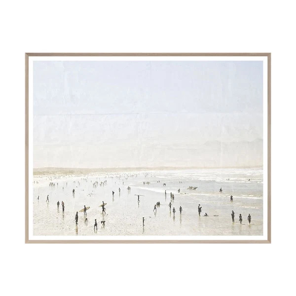 Beach Surf Framed Artwork | Monika Hibbs Home