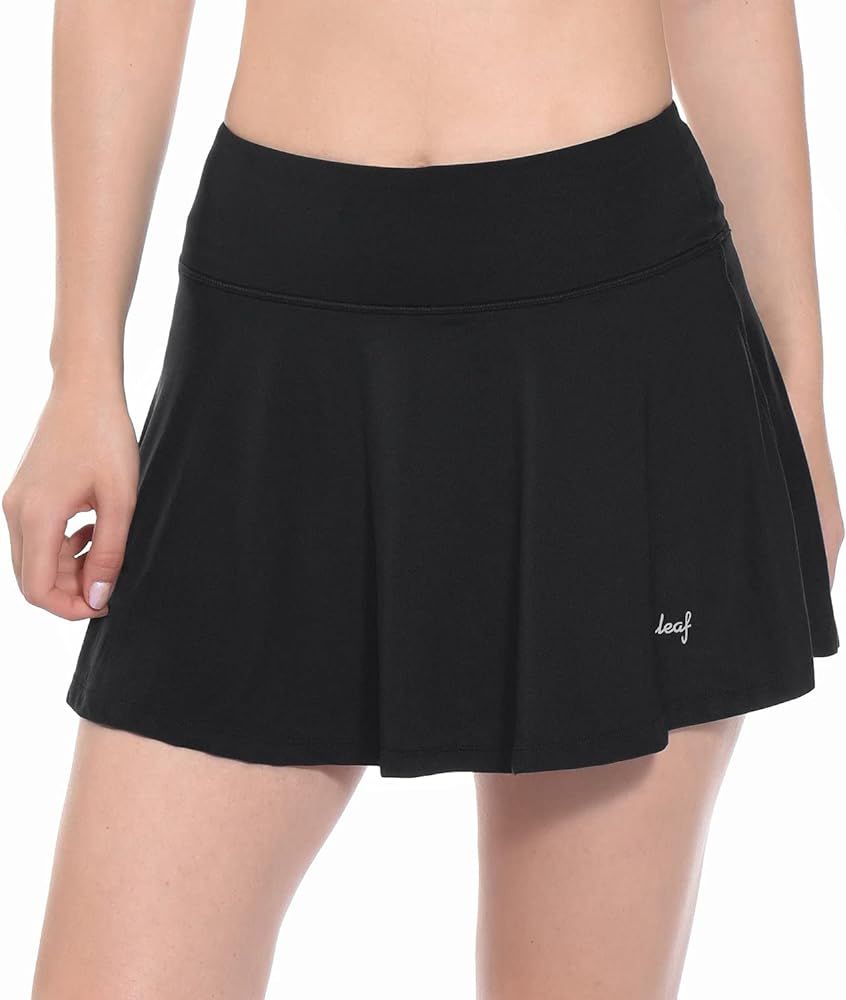 BALEAF Women's Athletic Skorts Lightweight Active Skirts with Shorts Pockets Running Tennis Golf ... | Amazon (US)