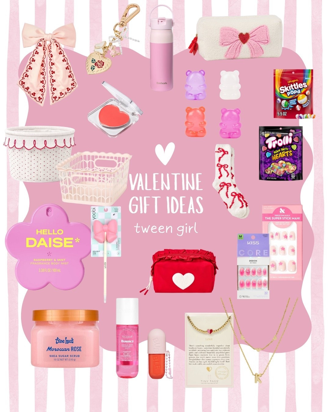 Valentines gift ideas for tween girls 🎀#tweengirl #giftguide #valentinesday #valentines #girls

#LTKmomlife #LTKKids #LTKValentine