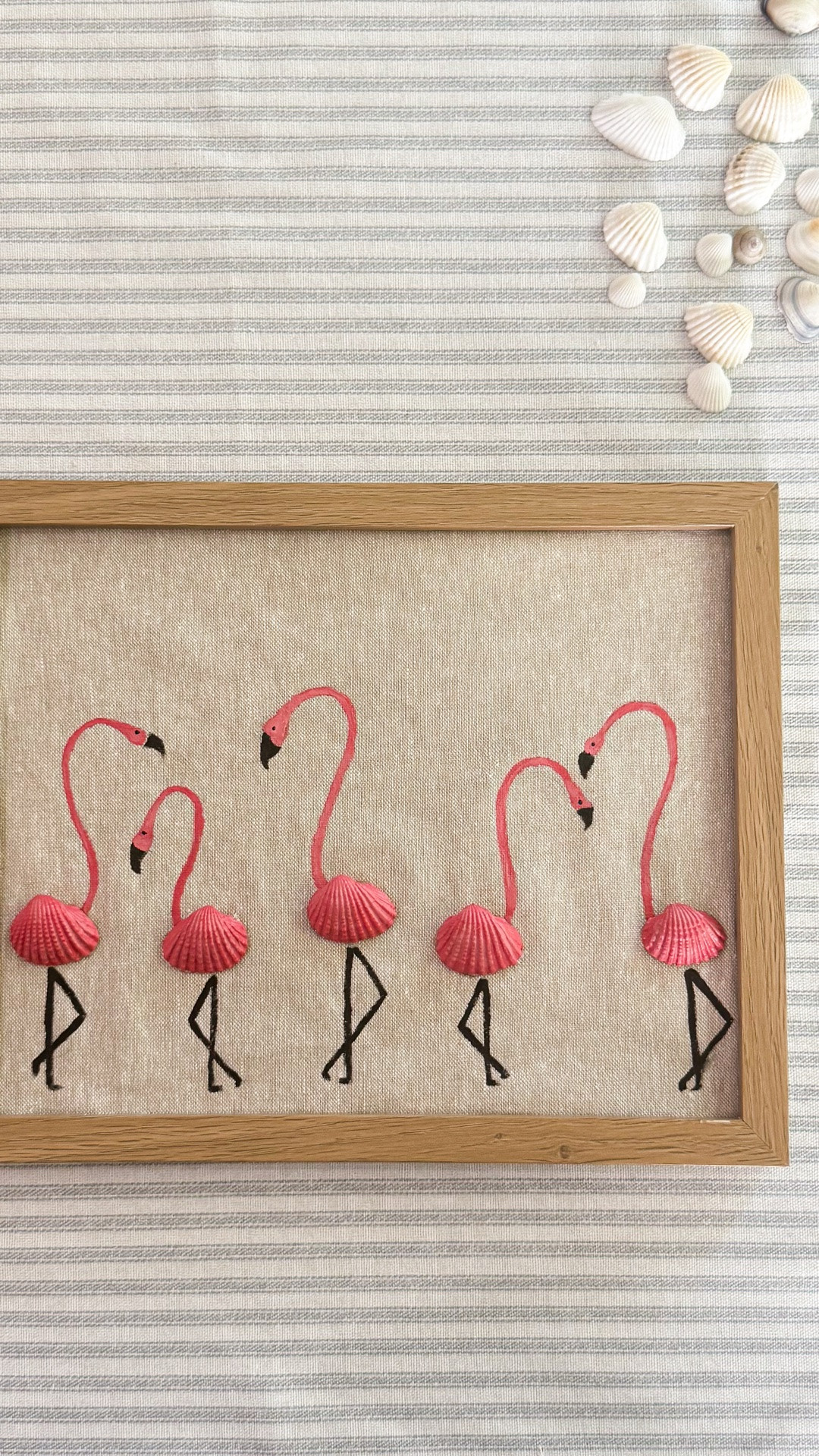 DIY seashell flamingos! I’m obsessed! 🦩😍

#LTKSeasonal #LTKHome #LTKSaleAlert