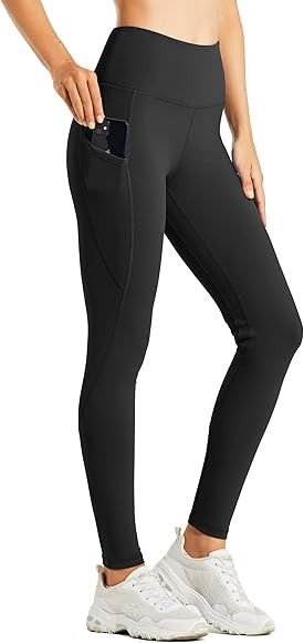 Willit Women's Fleece Lined Leggings Water Resistant Thermal Winter Pants Hiking Yoga Running Tig... | Amazon (US)