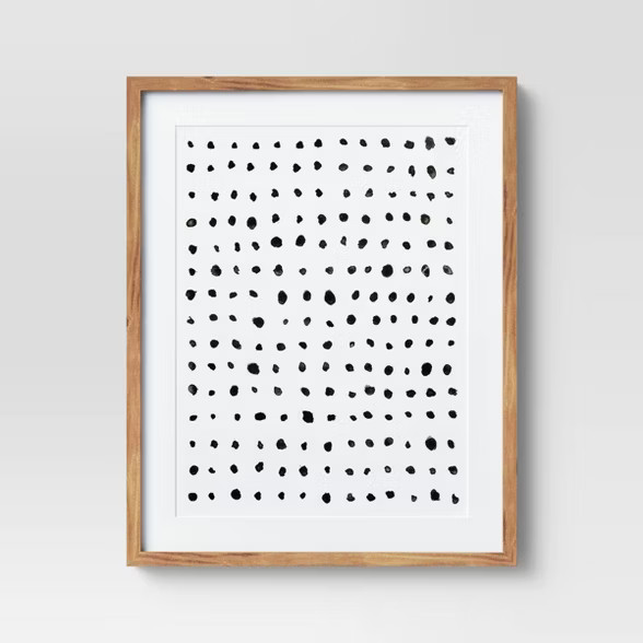 24" x 30" Dots Framed Under Glass with Mat - Project 62™ | Target