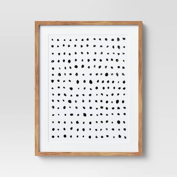 24" x 30" Dots Framed Under Glass with Mat - Project 62™ | Target