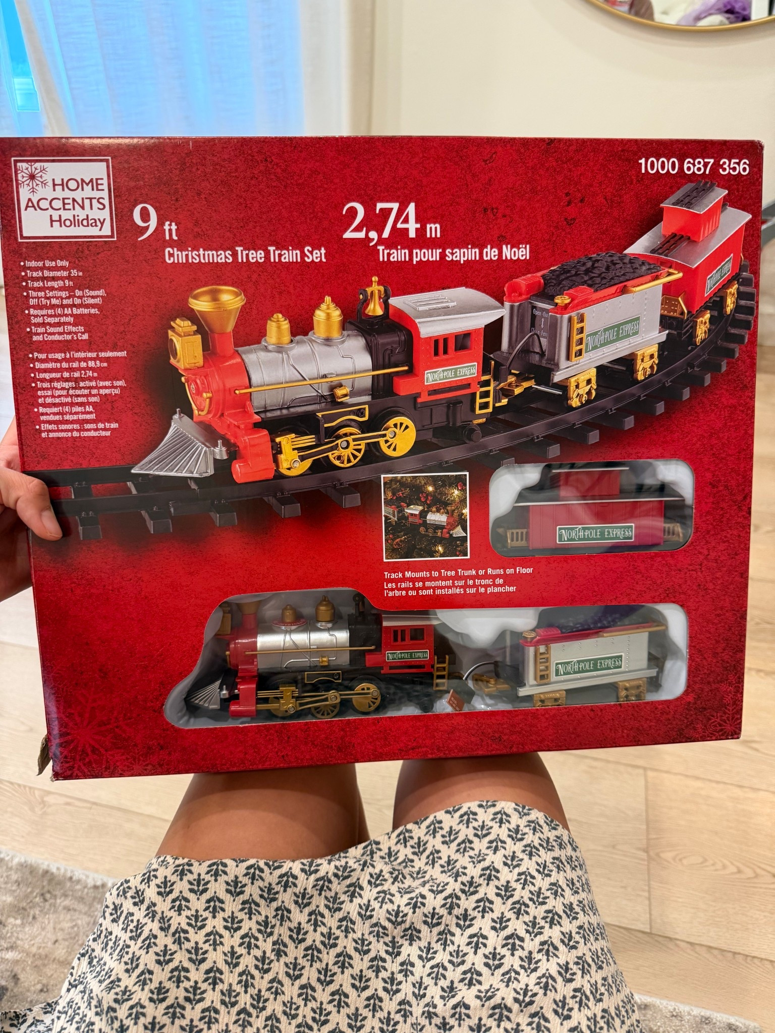 Train around the tree (middle section) not bottom of tree is still in stock! Hurry before it sells out! Cant wait ! Kids will be so excited when they see! The train on the bottom of tree didn’t work out for us so excited for this! 

#LTKFamily #LTKKids #LTKSeasonal