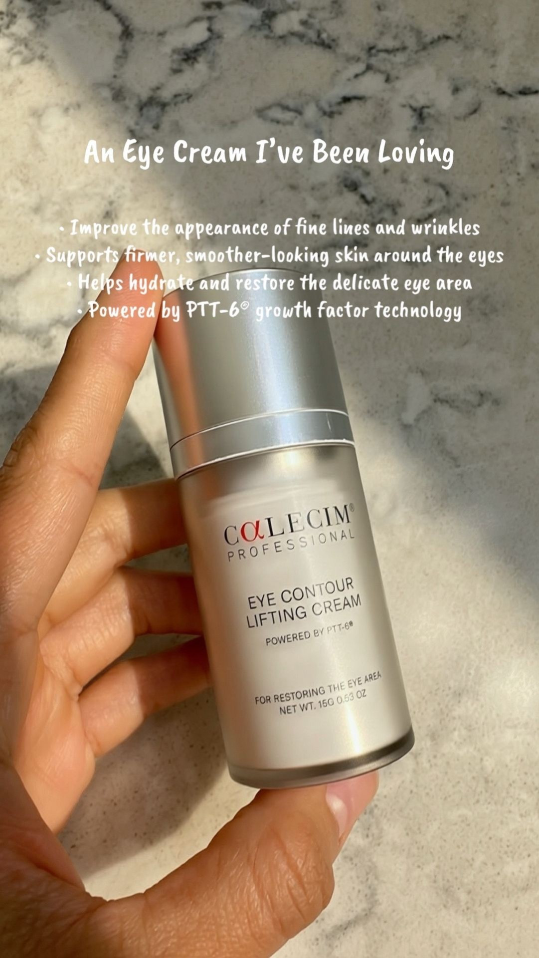 Great for:
Fine lines, firmness, and overall eye area rejuvenation. ✨ 

#LTKBeauty #LTKselfcare #LTKmorningroutine