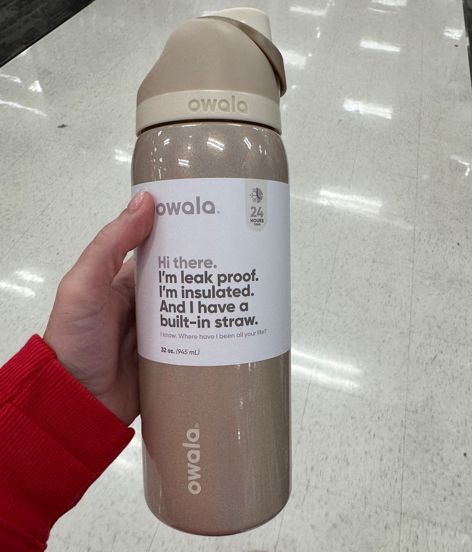 Couldn’t contain myself with this one! Love this special edition Owala!

#LTKActive #LTKHoliday #LTKSeasonal