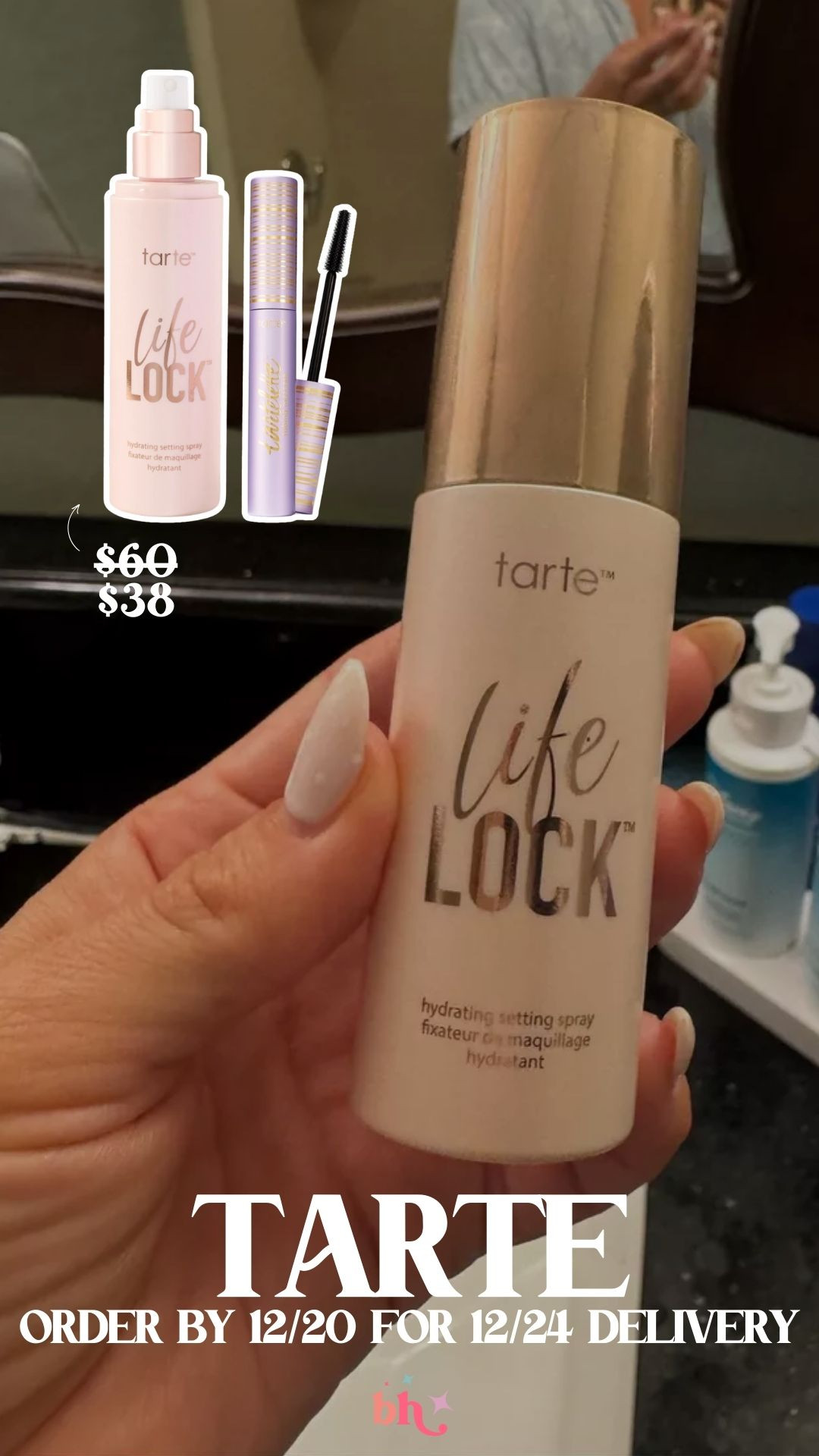 Order from Tarte by 12/20 to get your gifts by 12/24! Tarte locked in duo is on sale for $38 right now! 🤍 

makeup finds, gifts for her, sale alert, gift guide, tarte, gifts for sister, gifts for mom, britt horton 

 #LTKHoliday #LTKSeasonal #LTKSaleAlert