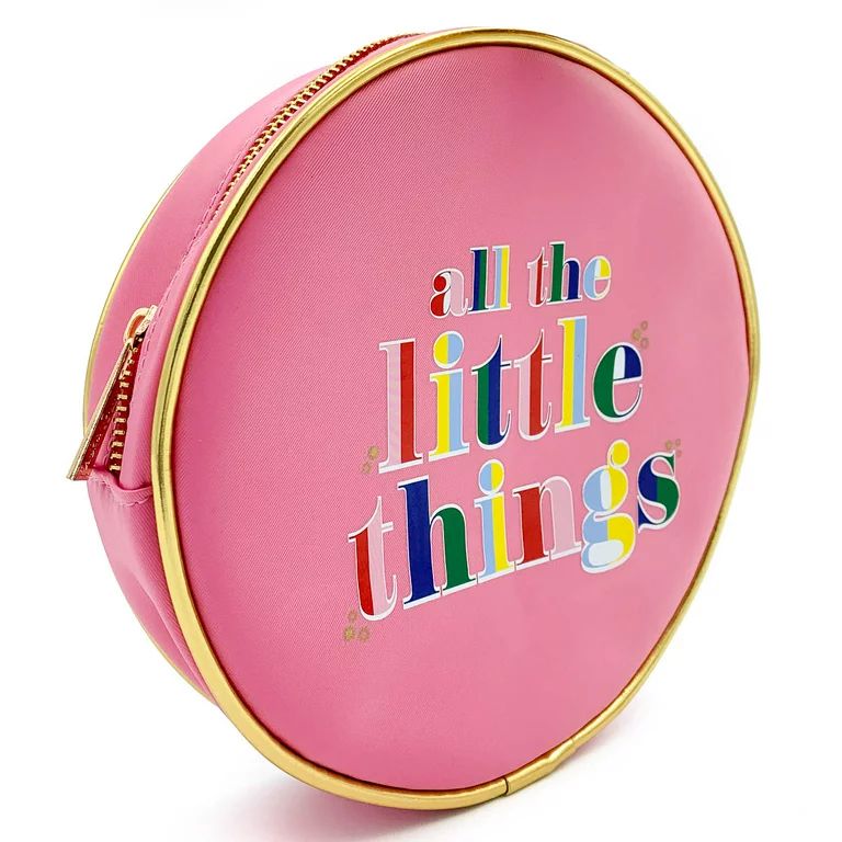 Packed Party 'All The Little Things' Pink 7.5" Accessories Bag, Travel Bag | Walmart (US)