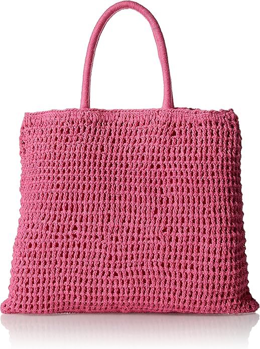 The Drop Women's Alora Crochet Small Tote | Amazon (US)