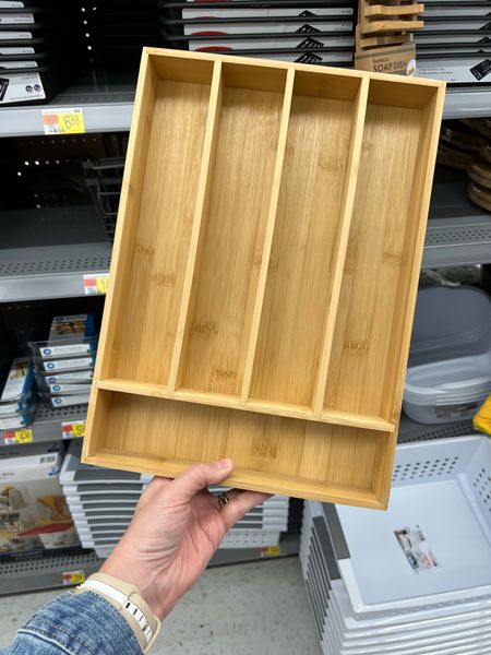 Better Homes and Gardens bamboo drawer organizer for kitchen #walmart #walmarthome 

#LTKhome #LTKunder100 #LTKunder50