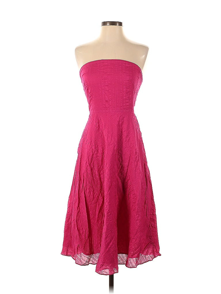 J. Crew Casual Dress: Pink Dresses - Used - Size 0 | ThredUp
