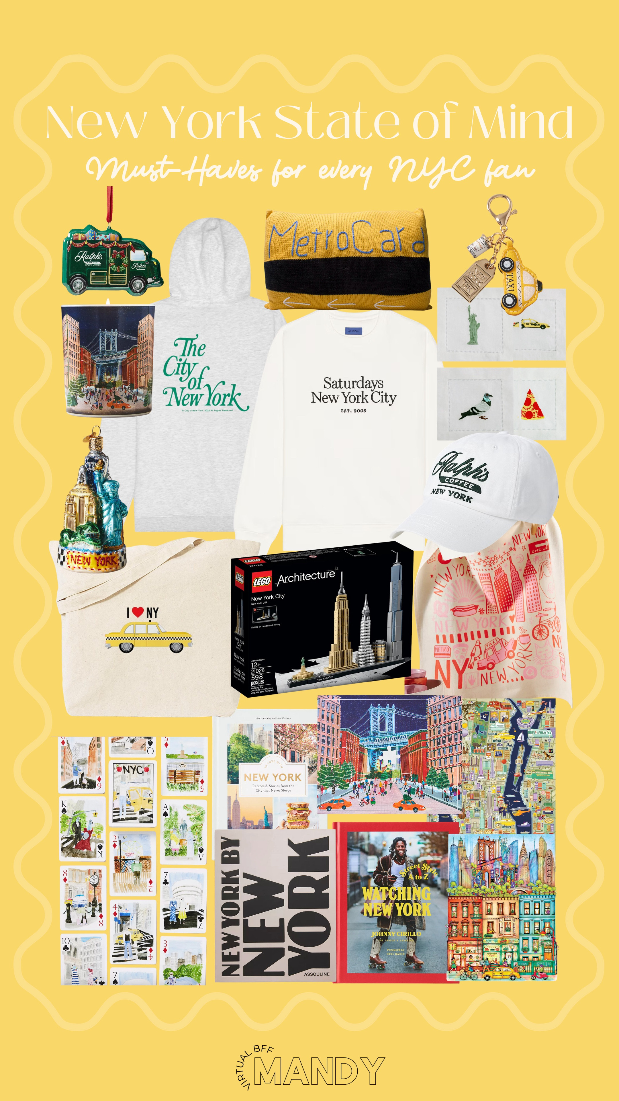Must-Haves for Every NYC Fan! 

Gift Inspo - Holiday Gift Guide - Gift guides - New York - NYC - legos - Ralph’s coffee - puzzles 

#LTKGiftGuide #LTKHoliday