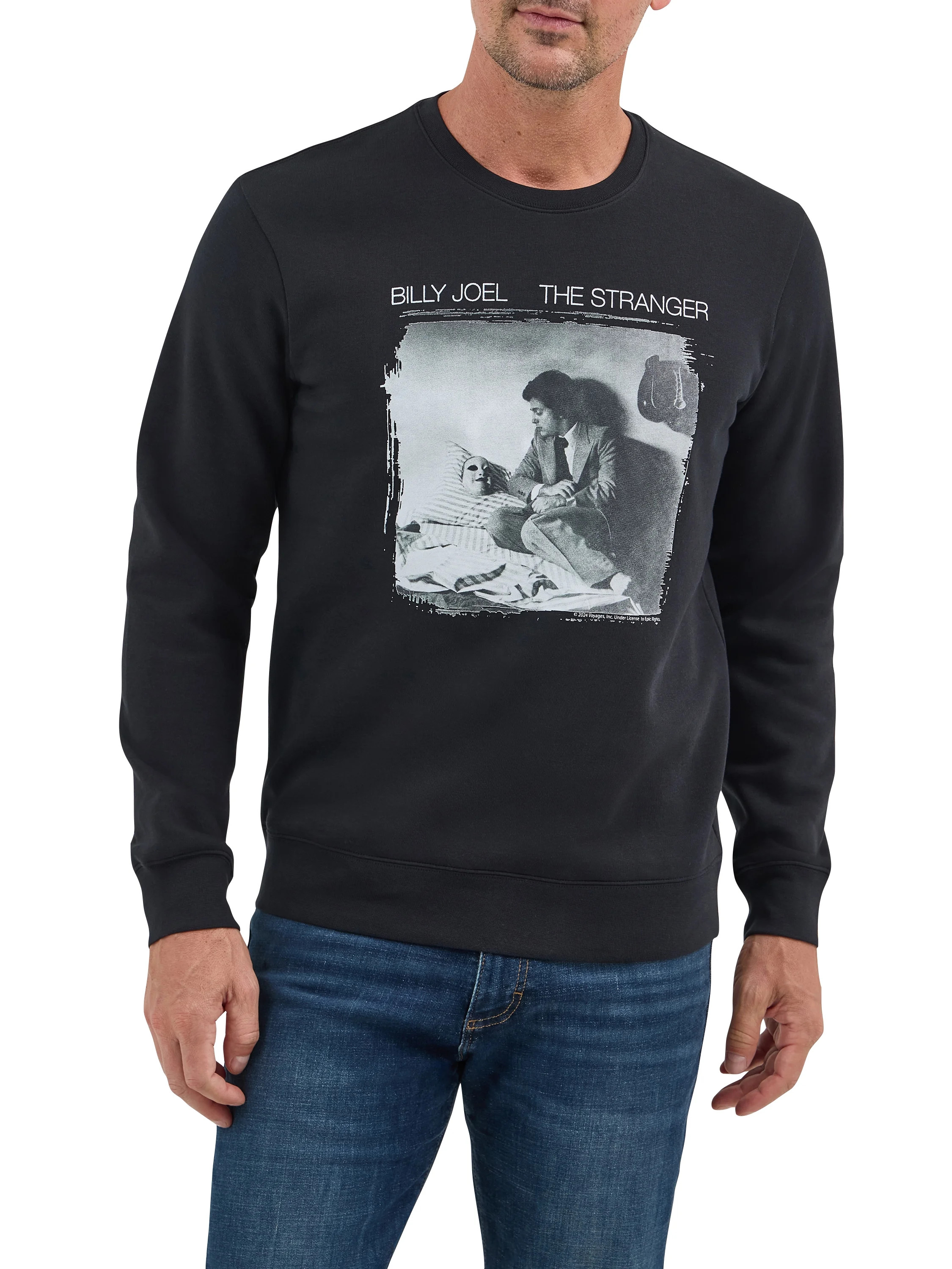 Lee® Men's Billy Joel Graphic Fleece Pullover | Walmart (US)