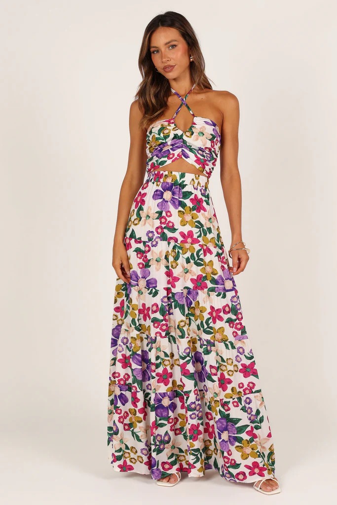 Kari Halter Top Set - Floral | Petal & Pup (US)