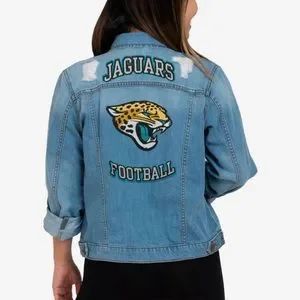 NWT NFL Jacksonville Jaguars Denim Jacket | Poshmark