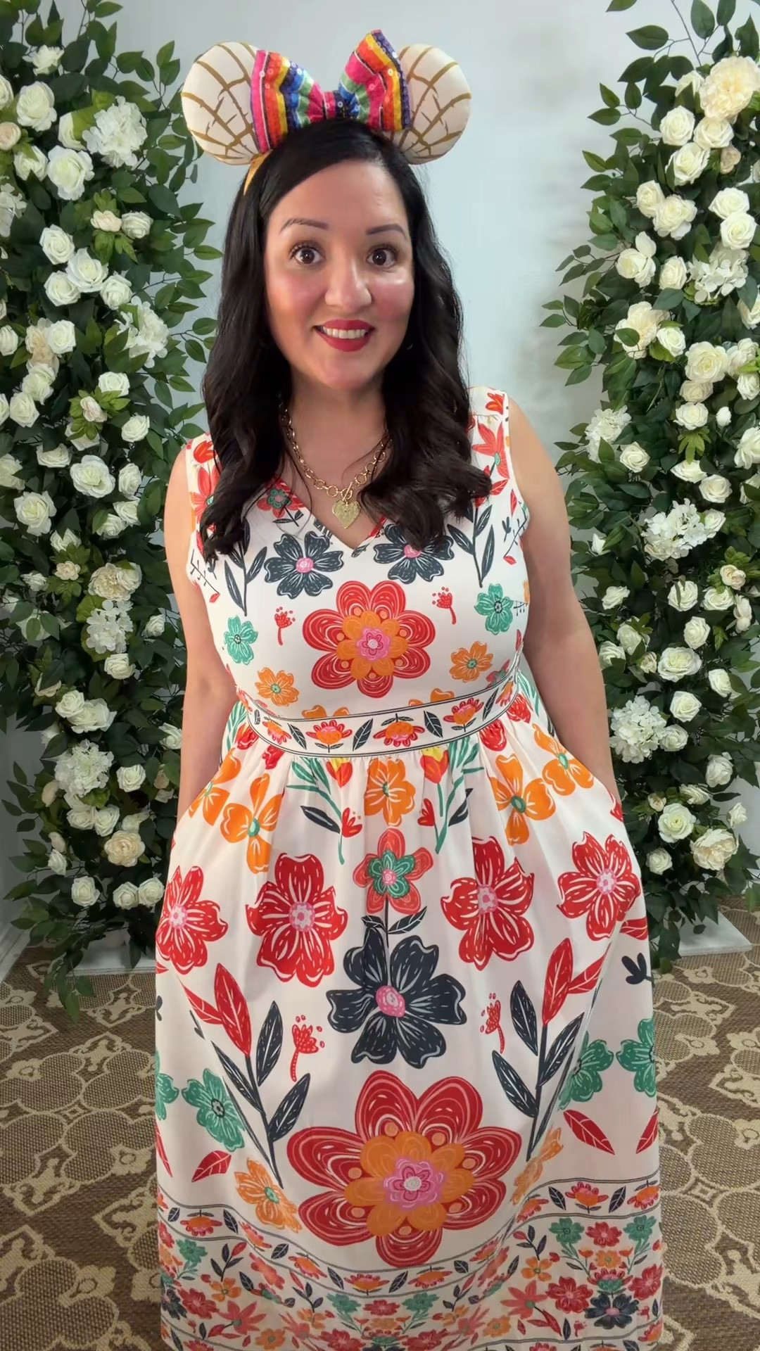 Boho Folk Vacation vibes from
@Bloomchic  Whether you're strolling through EPCOT, sipping cocktails on a cruise, or chasing the kids at the pool, this dress has you covered! This flowy floral maxi dress with pockets = vacation-ready perfection.

#Epcotootd #DisneyStyle
#CruiseReady #EPCOTVibes #bohodress

#LTKgrwm #LTKdayinmylife #LTKootd