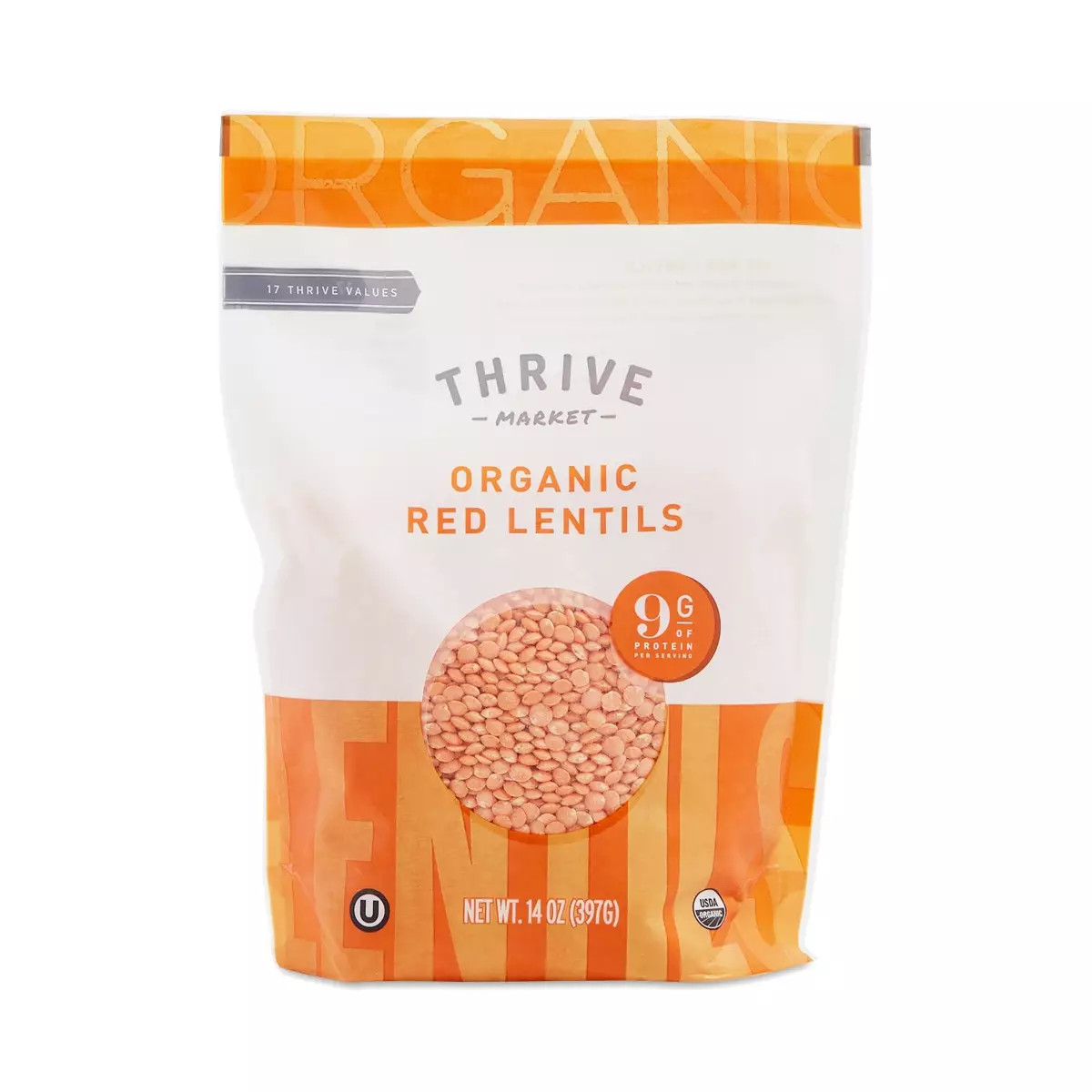 Organic Dried Red Lentils | Thrive Market