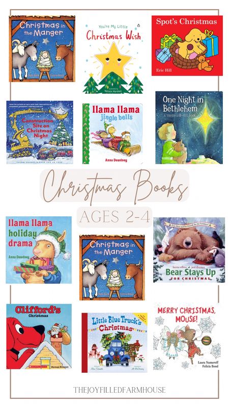 Christmas Books for ages 2-4

Children’s Christmas books 
Kids Christmas books 


#LTKkids #LTKCyberWeek #LTKHoliday