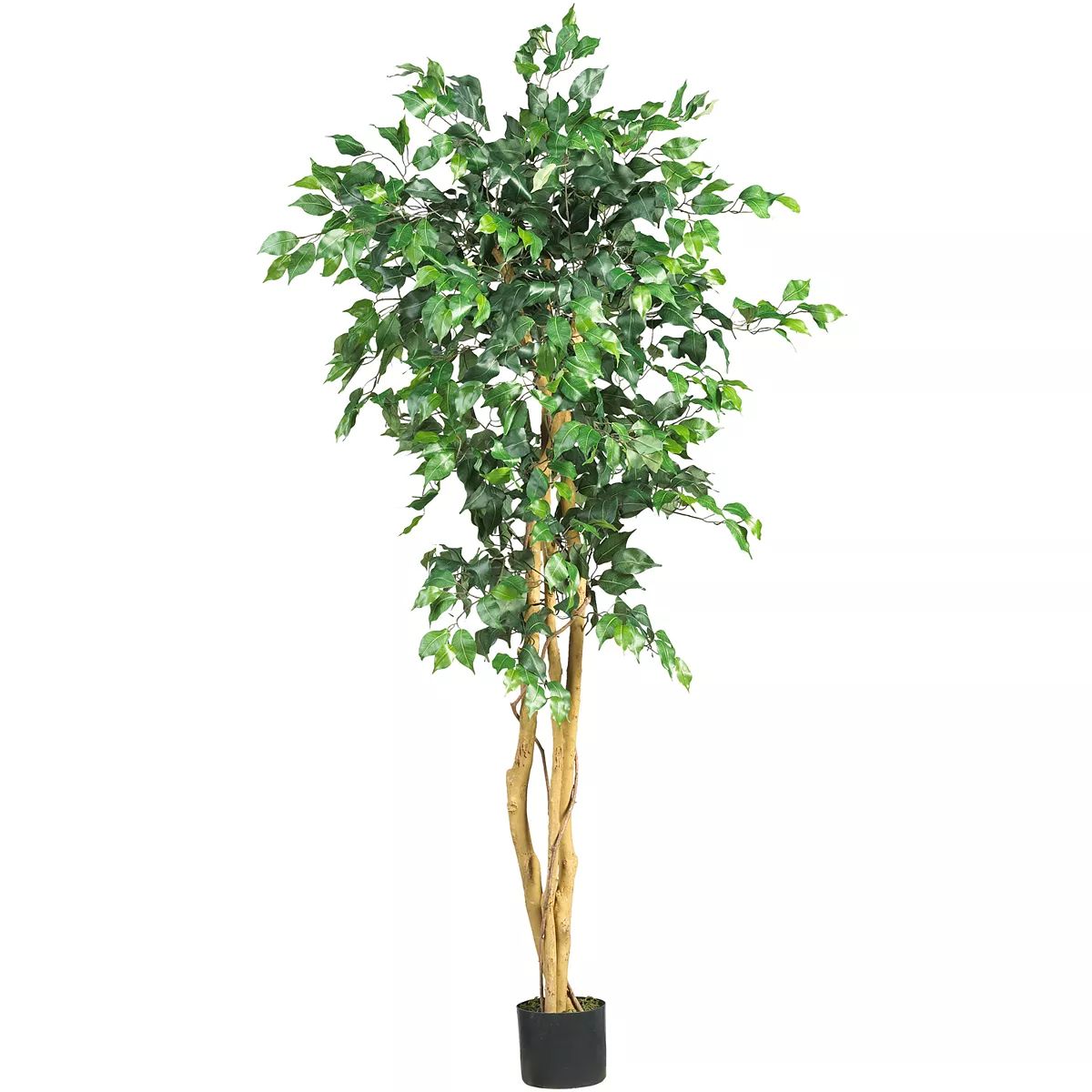 nearly natural 5-ft. Silk Ficus Tree | Kohl's